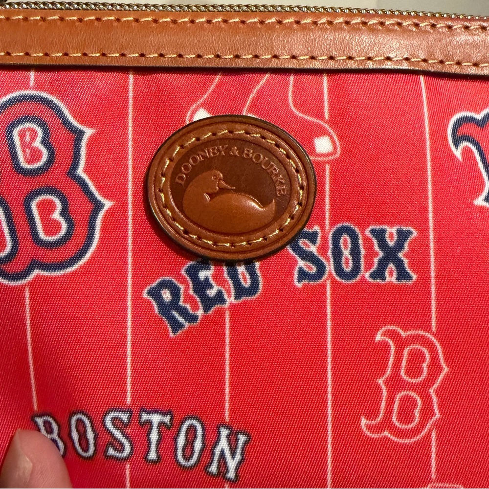 Dooney & Bourke Red Boston Red Sox Wristlet - Picture 15 of 16